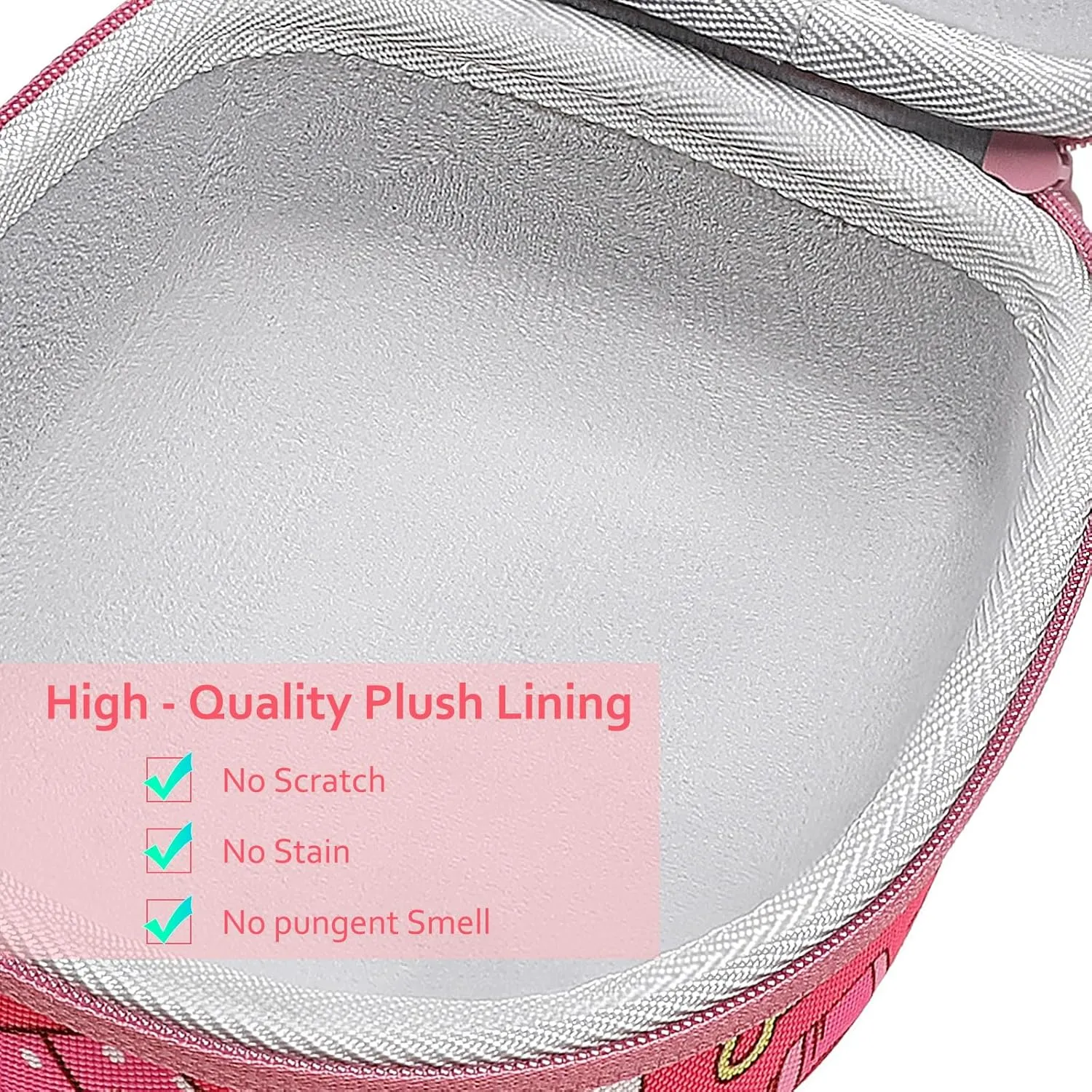 XANAD Carrying Case for Kids Headphone - Elecder i37 / Noot K11 / iClever HS14 Foldable Wired On-Ear Headset (The Headset is not Included)