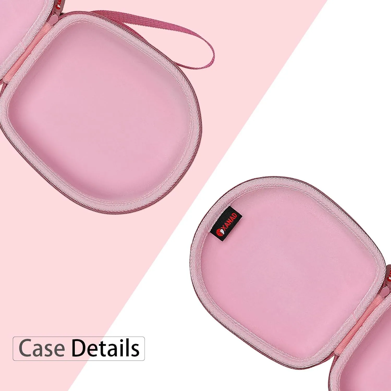 XANAD Pink Case for Noot Products K11, Elecder i37, POWMEE M1, POWMEE M2, Mpow CH8, iRAG J01, Noot Products K22, NIVAVA K8, iClever, Sonitum Kids Headphones (Only Case)