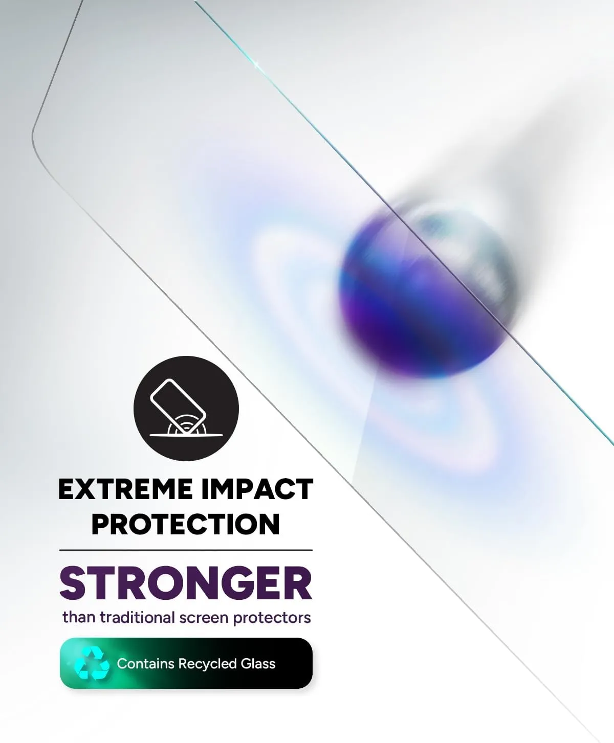 ZAGG InvisibleShield Glass  iPhone 15 Screen Protector - 3X Stronger with Reinforced Edges, Scratch & Smudge-Resistant Surface, Easy to Install