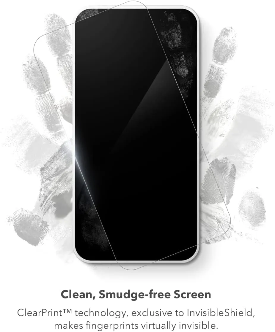 ZAGG InvisibleShield Glass  Screen Protector for iPhone 16e/ 14/13/ 13 Pro - 3X Shatter Protection, High Scratch Resistance, Oil-Resistant, Reinforced Edges, Easy Install