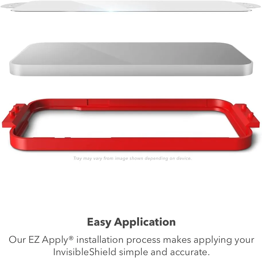 ZAGG InvisibleShield Glass  Screen Protector for iPhone 16e/ 14/13/ 13 Pro - 3X Shatter Protection, High Scratch Resistance, Oil-Resistant, Reinforced Edges, Easy Install
