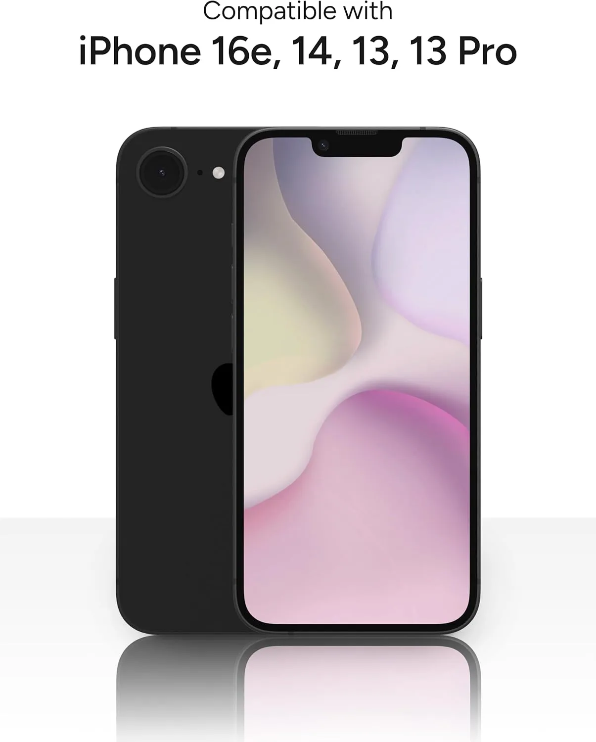 ZAGG InvisibleShield Glass  Screen Protector for iPhone 16e/ 14/13/ 13 Pro - 3X Shatter Protection, High Scratch Resistance, Oil-Resistant, Reinforced Edges, Easy Install